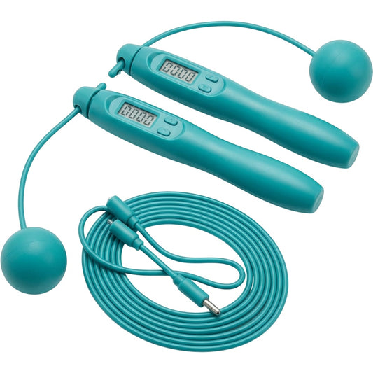 Tidm Digital Jump Rope Teal Cordless and Rope Mode