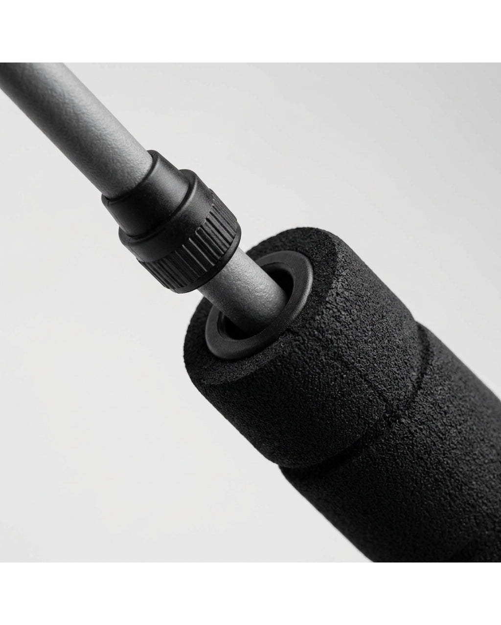 Tidm Weighted Jump Rope Gray 9 ft Foam Handles