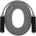 Tidm Weighted Jump Rope Gray 9 ft Foam Handles